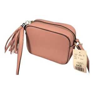Vegan Leather Crossbody Bag